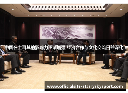中国在土耳其的影响力逐渐增强 经济合作与文化交流日益深化