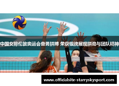 中国女排伦敦奥运会奋勇拼搏 荣获银牌展现拼劲与团队精神